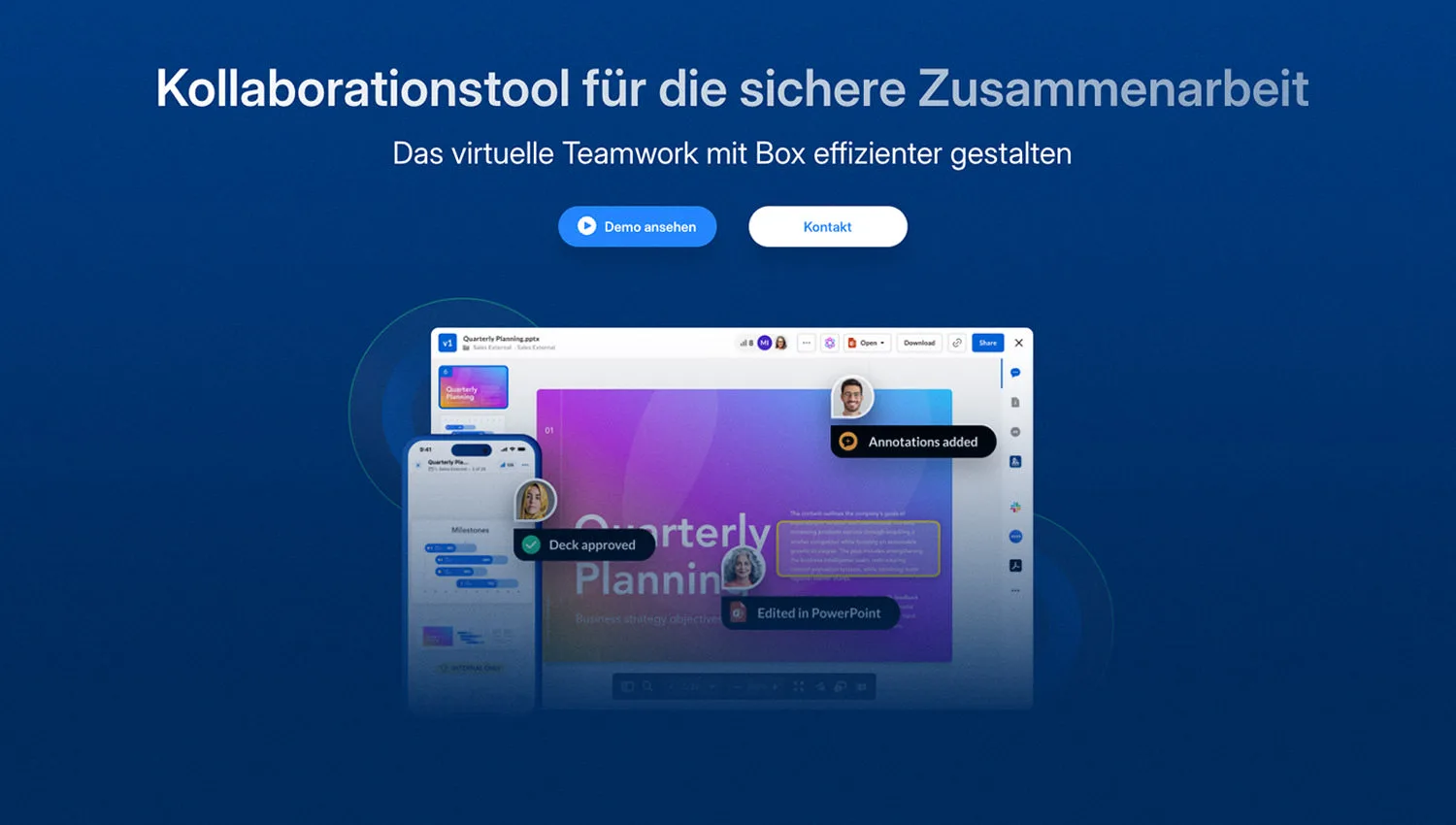 cta above the fold beispiel