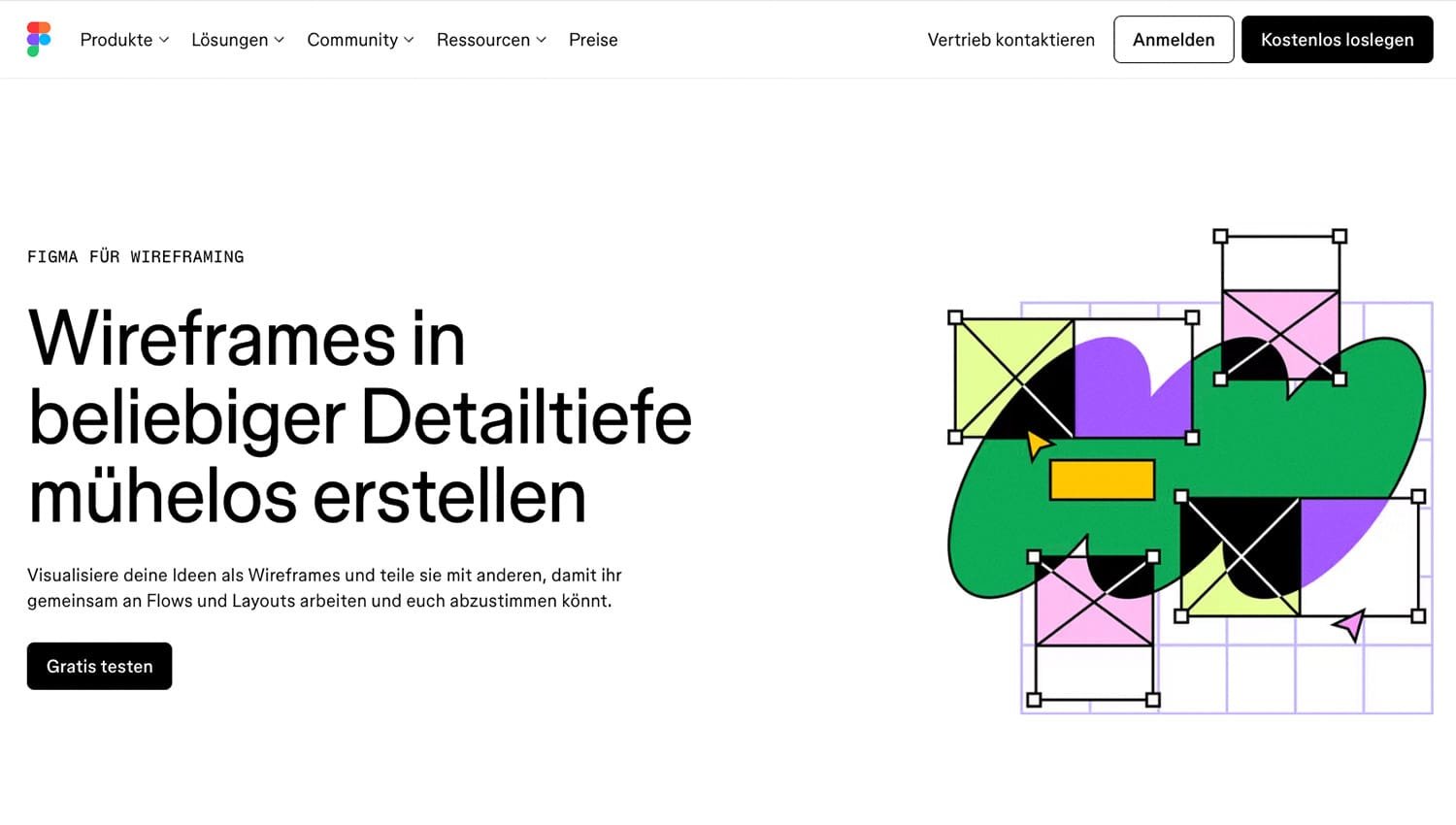 cta im header beispiel